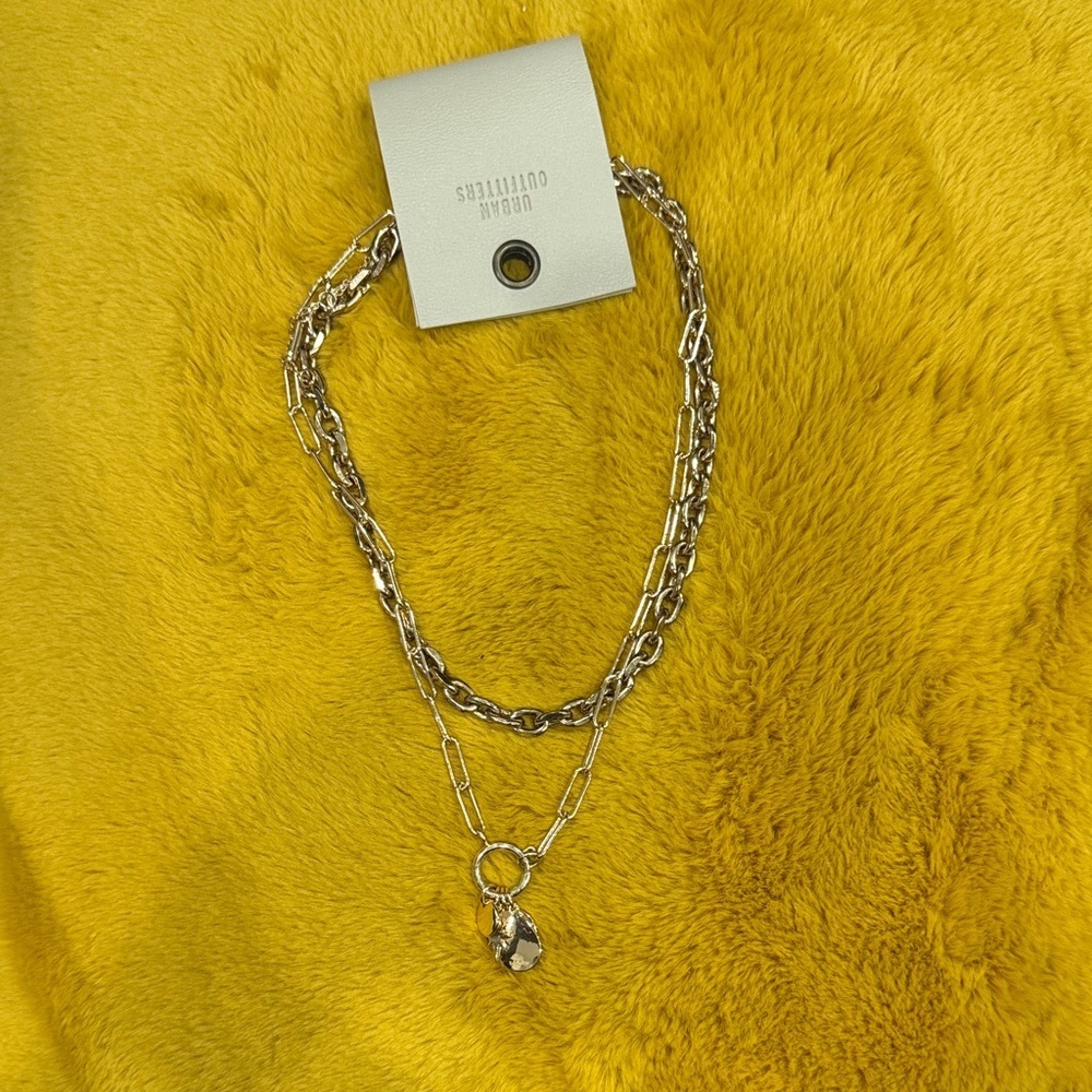 Urban Outfitters Gold Layered Necklace